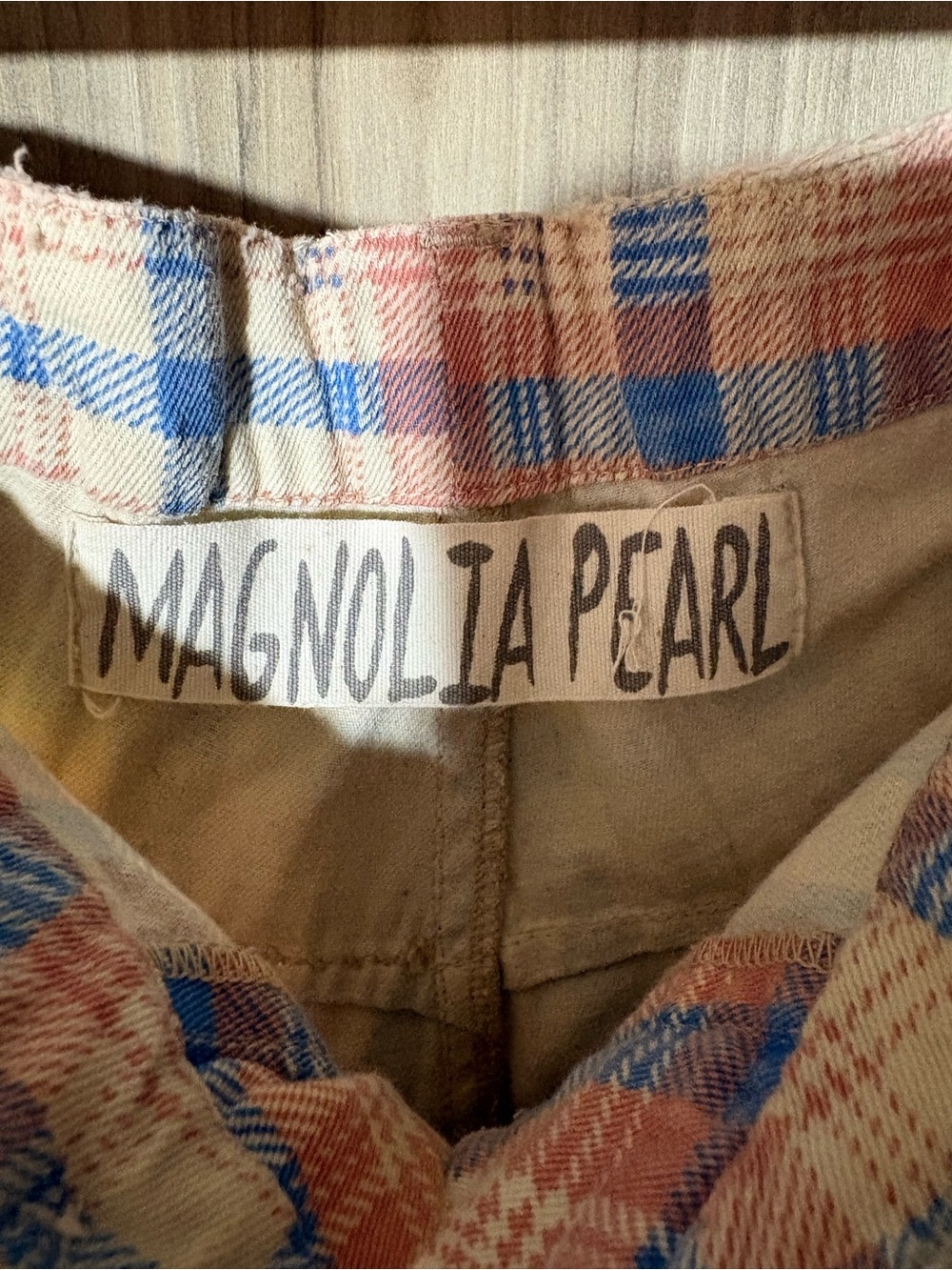 Magnolia Pearl rare plaid miner jeans - Picture 4 of 8